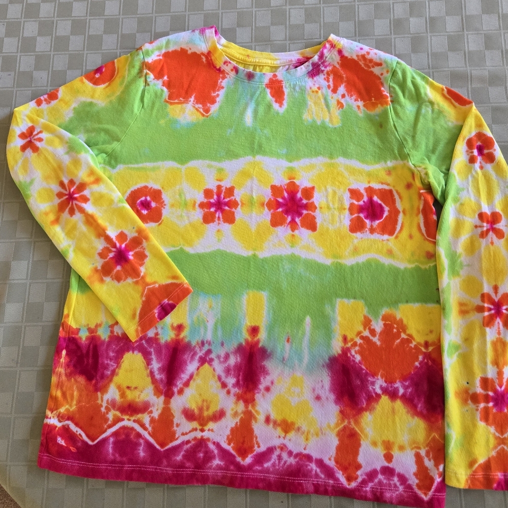 Colorful Tie-Dye Kids Shirt